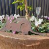 Bilby Garden Stake - Australian Made Rusted Metal Garden Art - Image 2